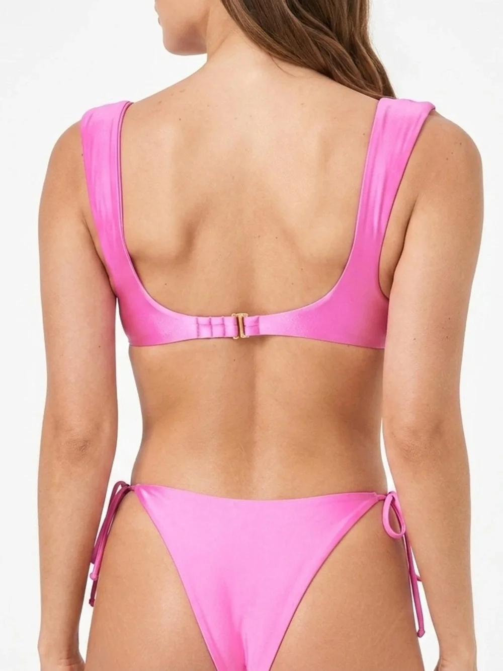 L*Space Bikini Set Stella Top & Lennox Bottom Large Pink Barbiecore Resortwear